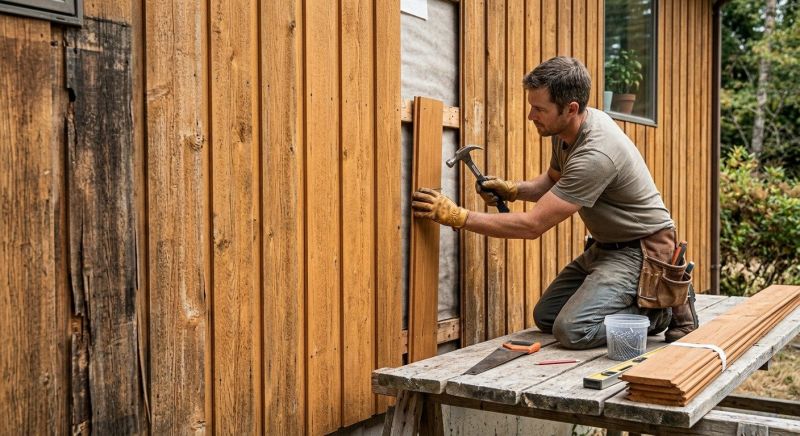 Exterior Cladding Repair